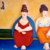 Signore in piscina